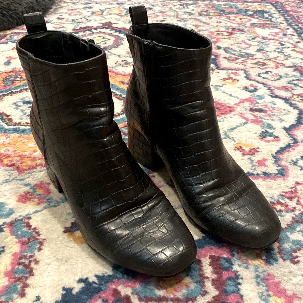 Black Ankle Boots